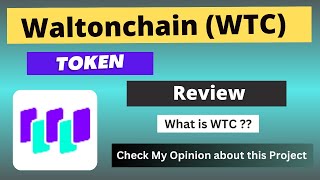 What is Waltonchain WTC Coin  Review About WTC Token [upl. by Satterfield]