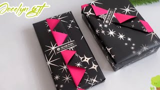 Easy gift wrappinggift wrapping ideasgiftboxpacking [upl. by Atiuqrahs357]