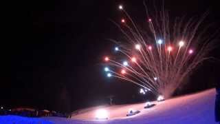 Fire and Ice Skishow 2014  Olang Valdaora [upl. by Notselrahc]