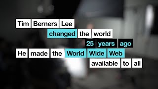 Tim Berners Lee changed the world 25 years ago  Tim Berners Lee [upl. by Ferguson]