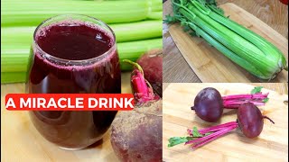 Mix Celery With Beetroot  The Secret they don’t want you to know  Healthy celery amp beetroot Juice [upl. by Darryl898]