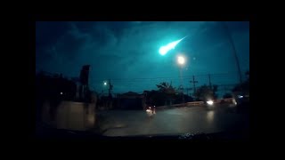 10 Grabaciones de Meteoritos cayendo en la Tierra [upl. by Acirretal]