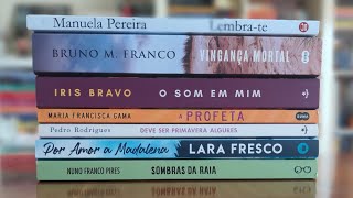 Leituras de julhoAutores Portugueses 📚 [upl. by Cyd]