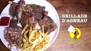 Grillade dagneau  Grilled lamb [upl. by Aisenat]