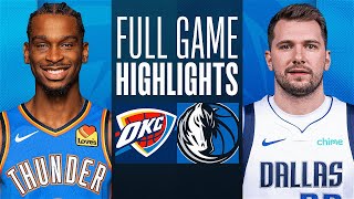 THUNDER at MAVERICKS  FULL GAME HIGHLIGHTS  February 10 2024 [upl. by Elvia]