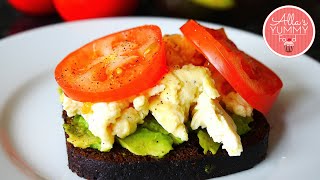 How To Make Scrambled Egg  Scrambled Eggs Recipe  Как приготовить яичницуболтунью [upl. by Ilan77]