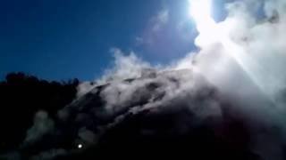 La fumarola di via Pisciarelli a Pozzuoli nel cuore della Solfatara [upl. by Fischer295]