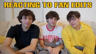 REACTING TO FAN EDITS  OUR VIRAL MOMENTS [upl. by Daggett]