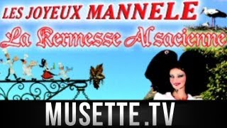 Musette LES JOYEUX MANNELE LA FILLE DALSACE [upl. by Sonya]