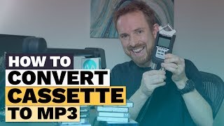 How to Convert Cassette Tapes to MP3 Using Technics Cassette Deck [upl. by Ecerehs]