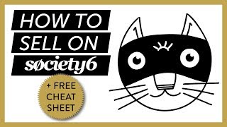 HOW TO SELL ON SOCIETY6 REVIEW [upl. by Keldah]