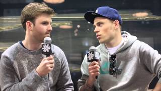 Gus Kenworthy sings Sias quotChandelierquot at SIA [upl. by Nico]