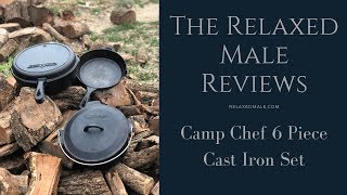 Camp Chef 6 Piece Cast Iron Set Review [upl. by Deedee]