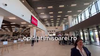 Noul Terminal Schengen de Plecari Externe inaugurat la Aeroportul Timisoara [upl. by Marbut]