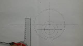 Simple Eccentric Manual drafting part1 [upl. by Westland]