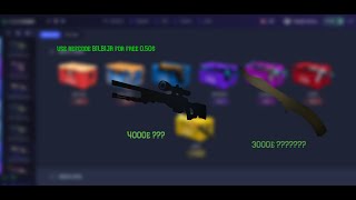 OTVARANJE KUTIJA NA CSGOCASESCOM DOBIO NOZ OD 3000e i AWP OD 4000e 1 [upl. by Heinrik]