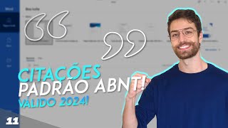 COMO FAZER AS CITAÇÕES ABNT FÁCIL E RÁPIDO [upl. by Liahus]