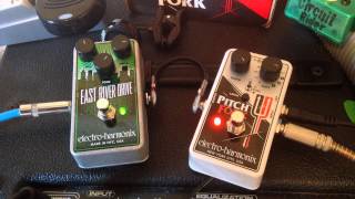 EHX Pitch fork gliss and exprssion bending [upl. by Ahtera401]