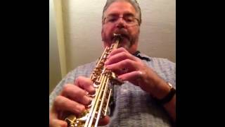 Yamaha YSS475 Soprano Sax Demo [upl. by Baerman951]