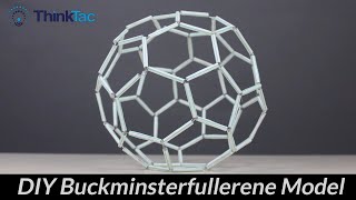 DIY Buckminsterfullerene Model  ThinkTac [upl. by Woehick]