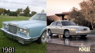 Lincoln Town Car Through The Years [upl. by Lougheed]