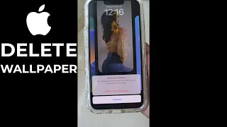 how to delete wallpaper on iPhone and iPad [upl. by Nerraf]