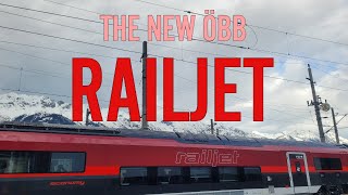 Az új ÖBB Railjet FELIRATTAL [upl. by Vallonia]