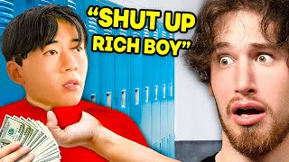 BILLIONAIRE Kid Bullied by POOR KIDS at School [upl. by Ahern]