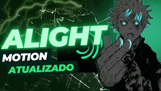 ALIGHT MOTION NOVA VERSÃO REVIEW ATUALIZADO 2024 🇧🇷⚡ [upl. by Christoper]