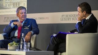 FT Business of Luxury Summit 2015  Johann Rupert [upl. by Ellednahc325]