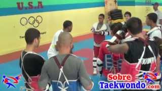 Entrenamiento de Taekwondo con Gabriel Mercedes [upl. by Karee]