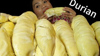 Trying Thai Durian Mukbang [upl. by Siednarb]