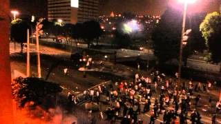 Manifestante colocando o caveirão para correr no Rio de Janeiro [upl. by Aniret]