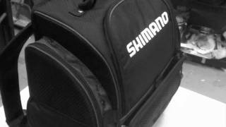 Fishing Backpack  Shimano fully stocked [upl. by Ahsets6]