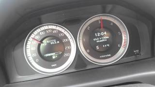 Volvo XC70 D5 158kW acceleration 0140 [upl. by Noraf]