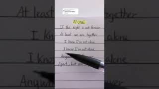 Alan Walker  Alone Lyrics Music 2021 [upl. by Michella]