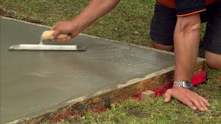 How to Lay a Concrete Pad  Mitre 10 Easy As DIY [upl. by Nealson252]