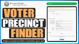 VOTERS PRECINCT FINDER 2023 [upl. by Allyn192]