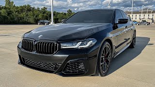 2022 BMW 540i Walkaround Review  Exhaust Sound amp Launch Control [upl. by Ailama]