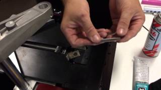 How to replace the Hammer on a Cassese Underpinner [upl. by Ahsemal]