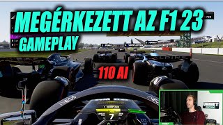 VÉGRE F1 23 GAMEPLAY BEMUTATÓ [upl. by Busiek635]