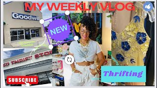 WEEKLY VLOG COME HAVE FUN WITH ME SHOPPING AT FOREVER 21 AND A FEW THRIFT STORES  amp SINGING [upl. by Leva]