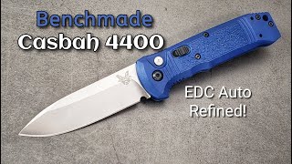 Benchmade Casbah 4400 Great All Purpose EDC Auto [upl. by Clemence]