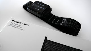 Apple Watch Nike Sport Loop [upl. by Ecnadnac448]