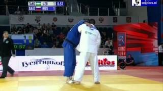 Abdullo Tangriev UZB  Renat Saidov RUS 100kg semifinal b [upl. by Sorce381]