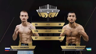 57kg Vsevolod SHUMKOV RUS vs Mirazizbek MIRZAKHALILOV UZB  IBA Champions Night  September 28 [upl. by Elimaj]