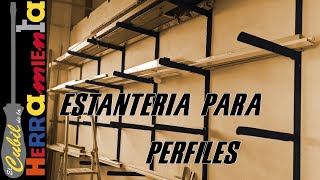 Como hacer estantería para aluminio o madera [upl. by Arundell]