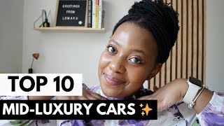 Top 10 MidLuxury Cars 2024  Car Upgrade Options [upl. by Clayborn]