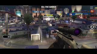 Pure Sniper Z19 Mission 33 Distract And React Kill Five Gunmen [upl. by Anehc436]