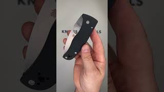 Spyderco Bodacious C263GP Black G10 pocket knife Sal Glesser design [upl. by Noxin]